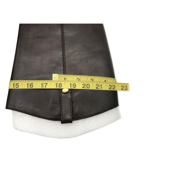 Inc International Concepts Womens Fawne Boots Brown Leather Knee High Zip 9.5M - Picture 9 of 12